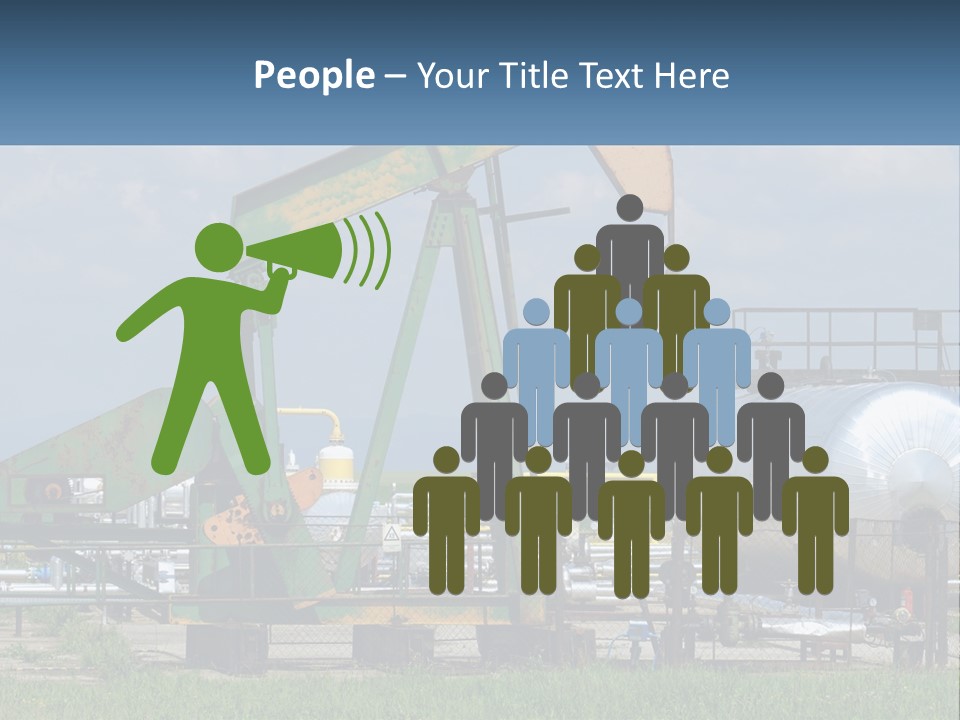 Earth Cube Skyscraper PowerPoint Template