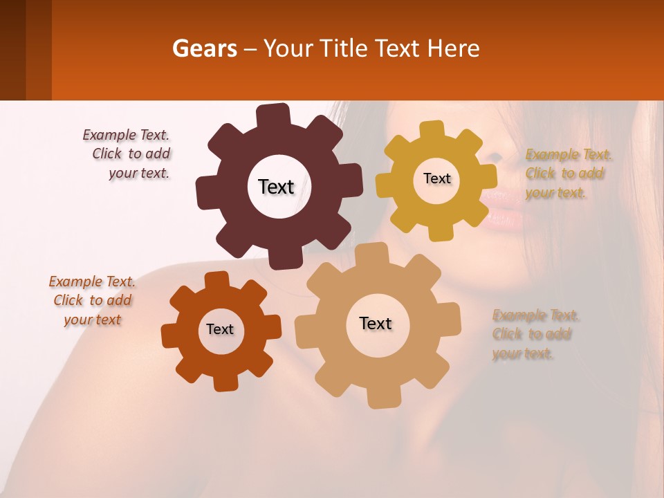 Sphere Skyscraper View PowerPoint Template