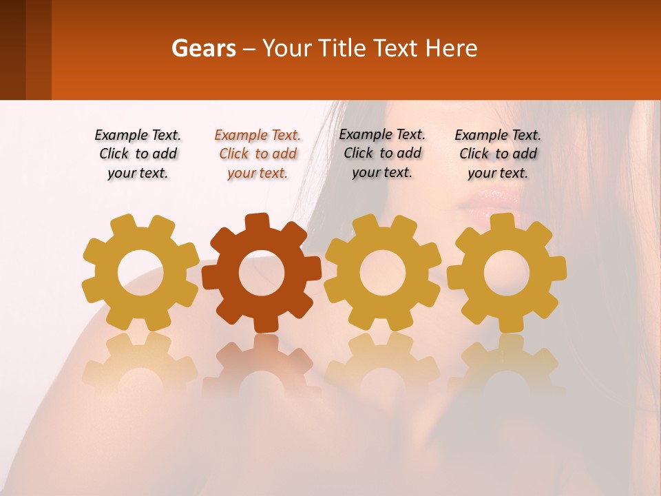 Sphere Skyscraper View PowerPoint Template