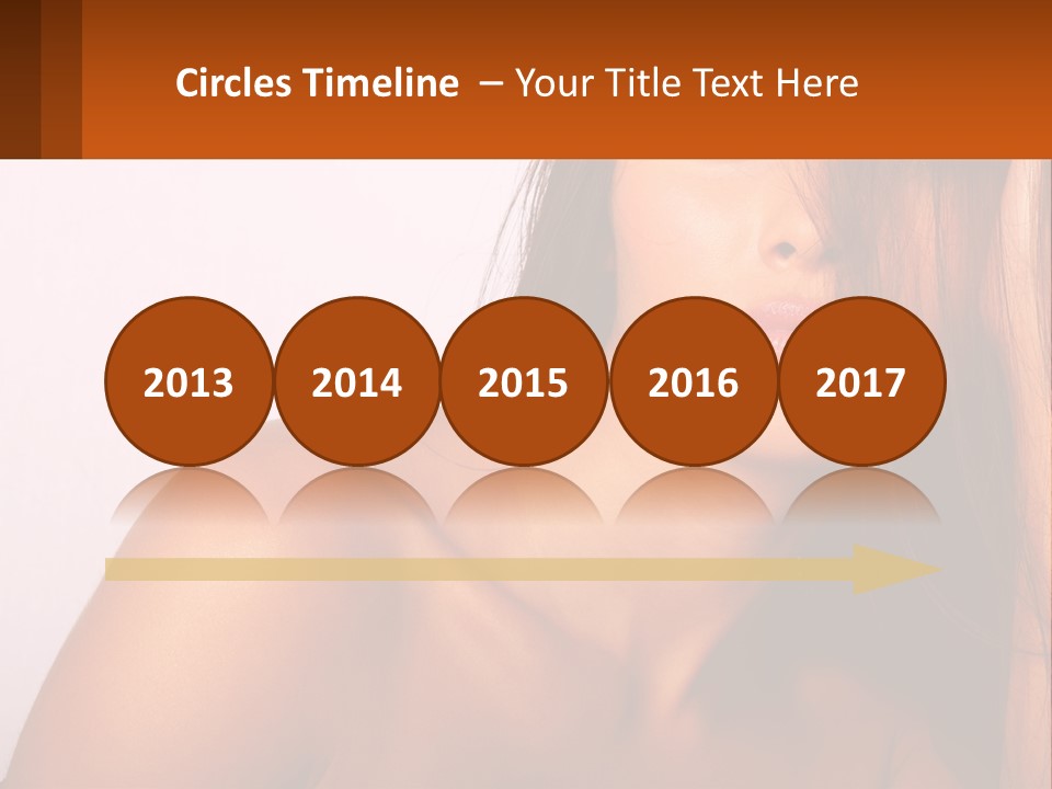 Sphere Skyscraper View PowerPoint Template
