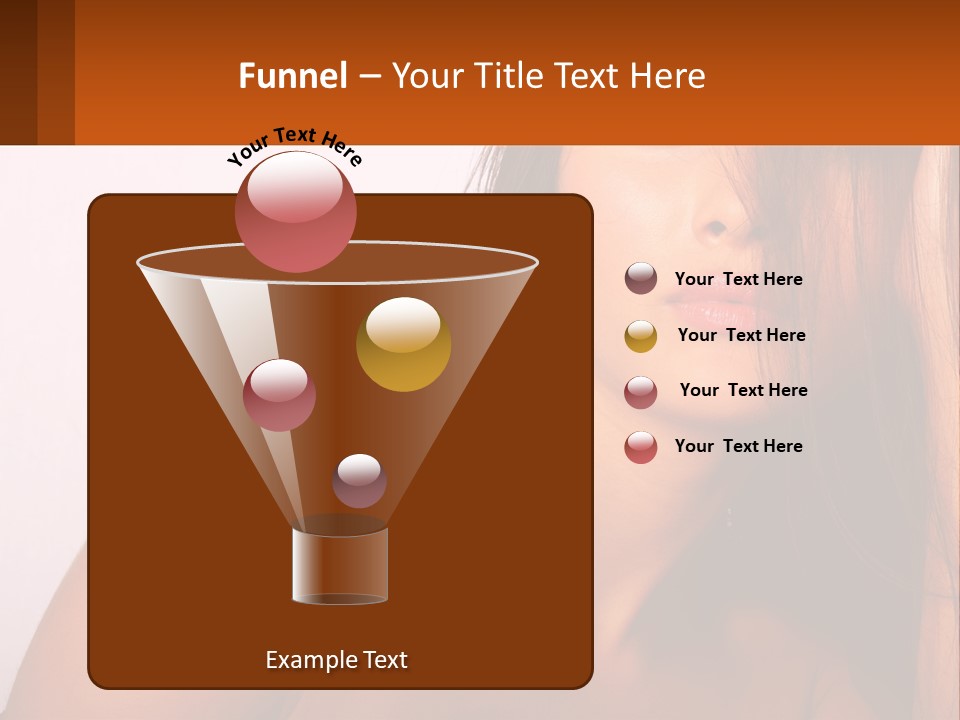 Sphere Skyscraper View PowerPoint Template