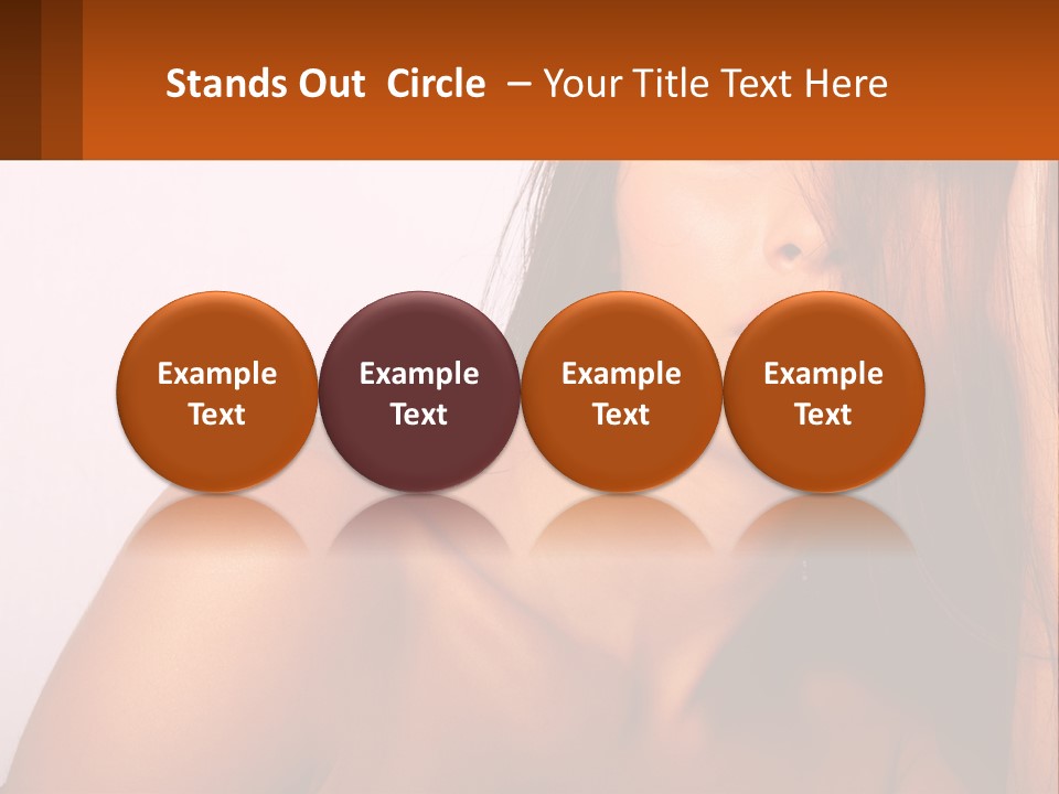 Sphere Skyscraper View PowerPoint Template