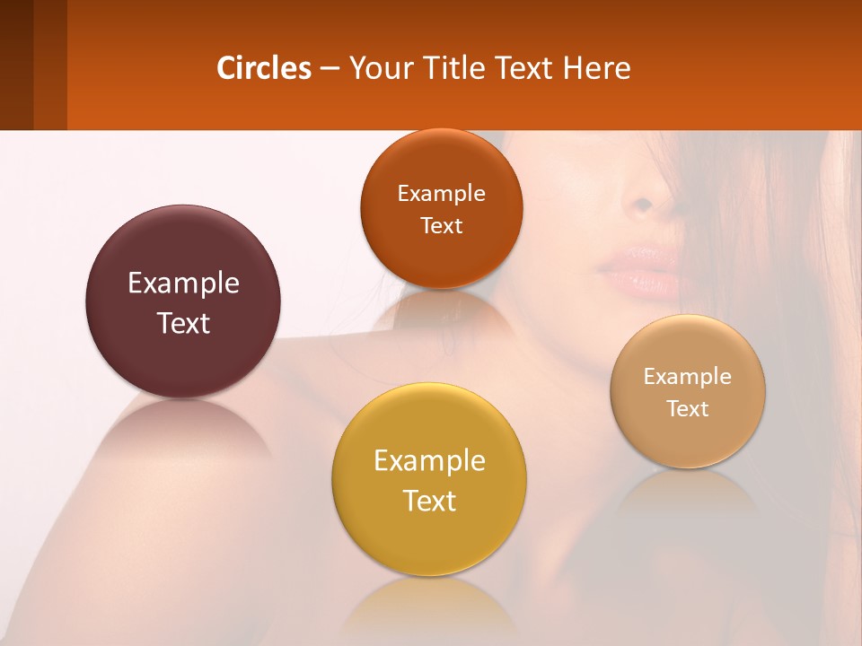 Sphere Skyscraper View PowerPoint Template