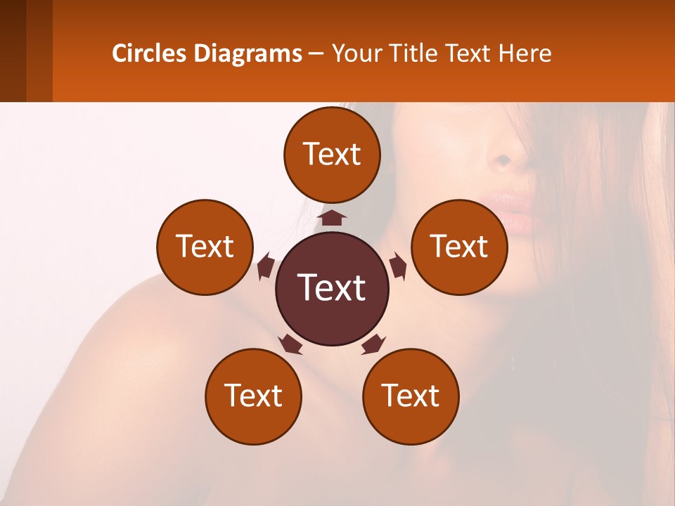 Sphere Skyscraper View PowerPoint Template