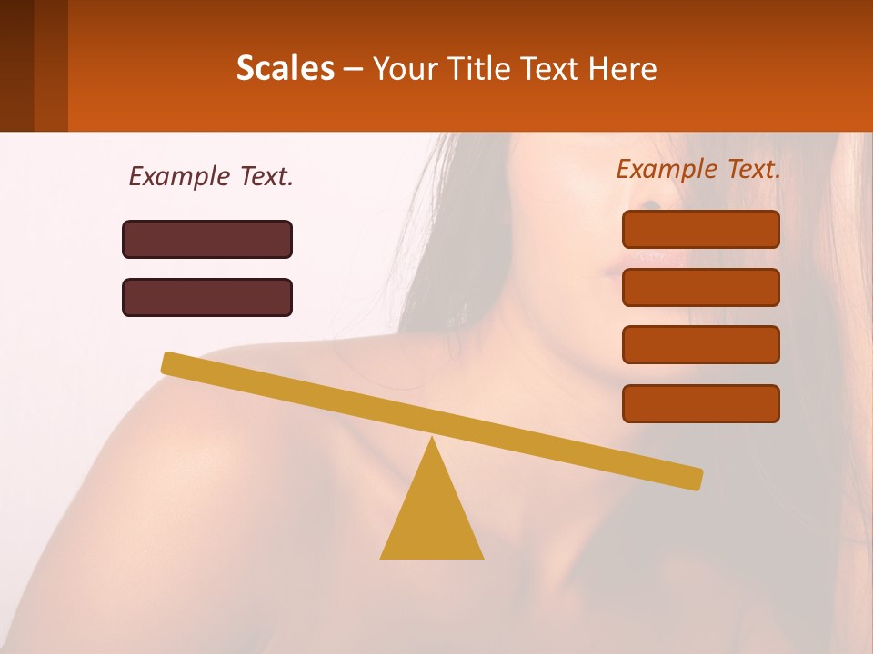 Sphere Skyscraper View PowerPoint Template
