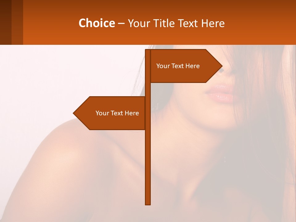 Sphere Skyscraper View PowerPoint Template