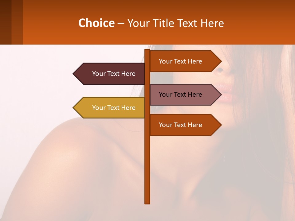 Sphere Skyscraper View PowerPoint Template