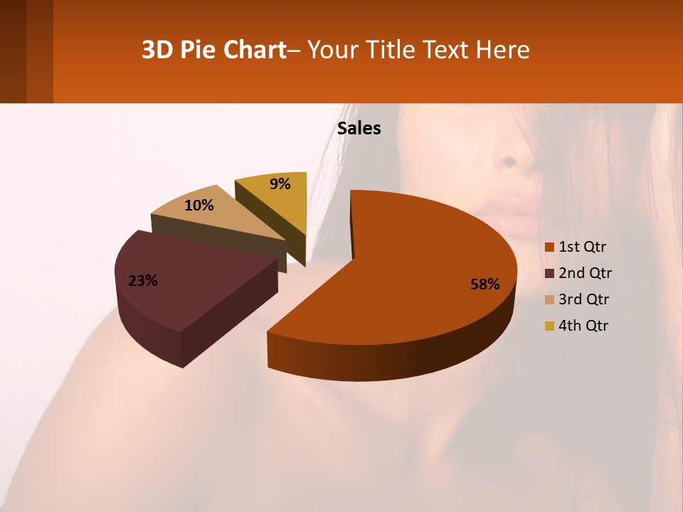 Sphere Skyscraper View PowerPoint Template