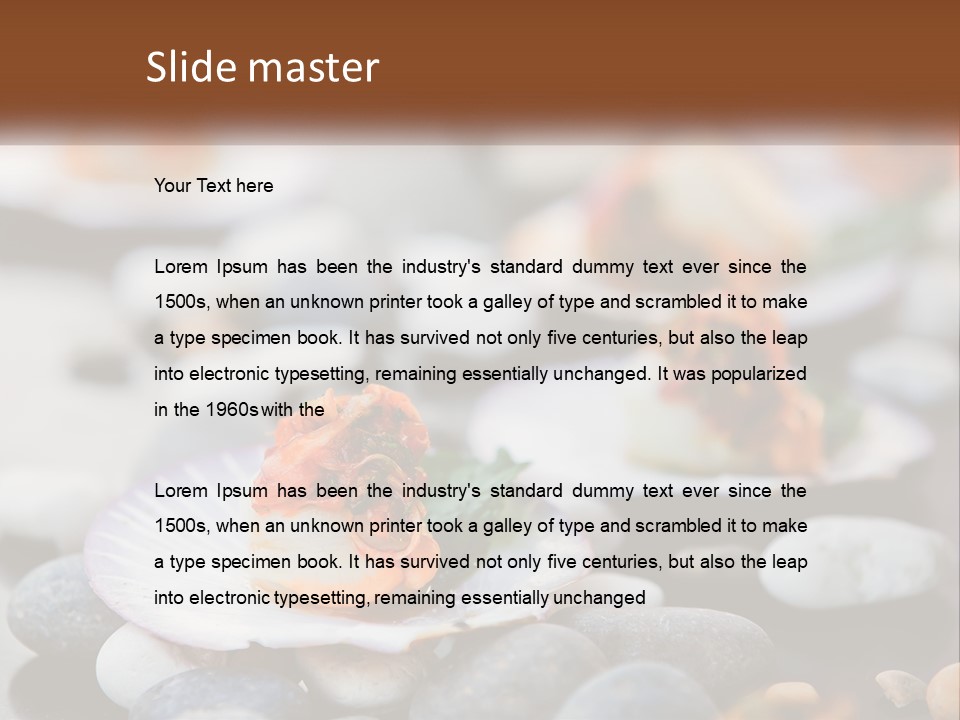 Cityscape Abstract Globe PowerPoint Template