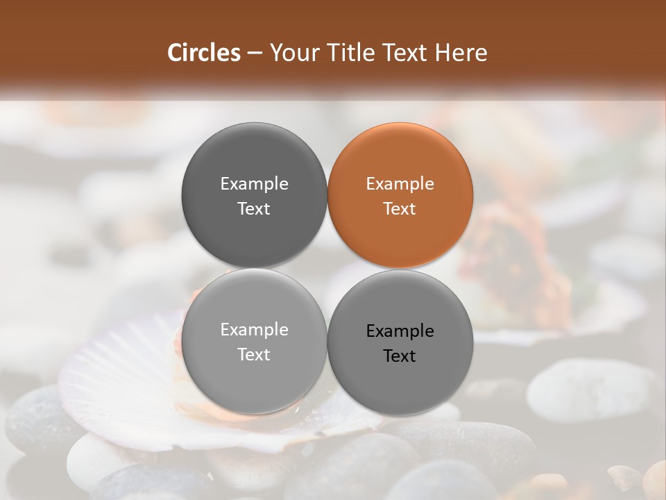 Cityscape Abstract Globe PowerPoint Template