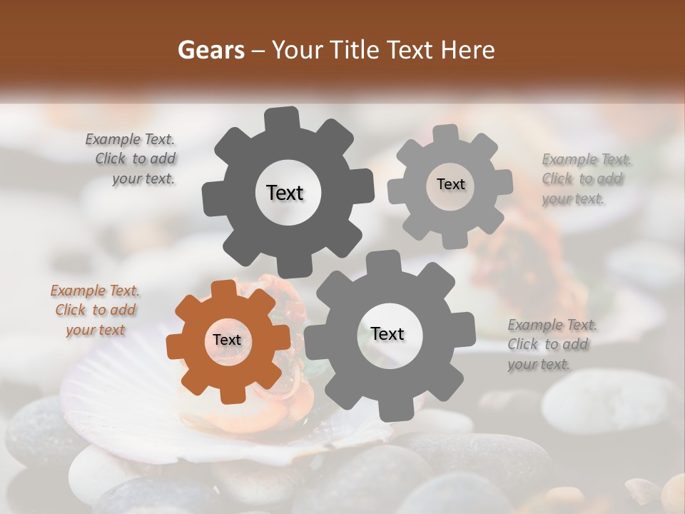 Cityscape Abstract Globe PowerPoint Template