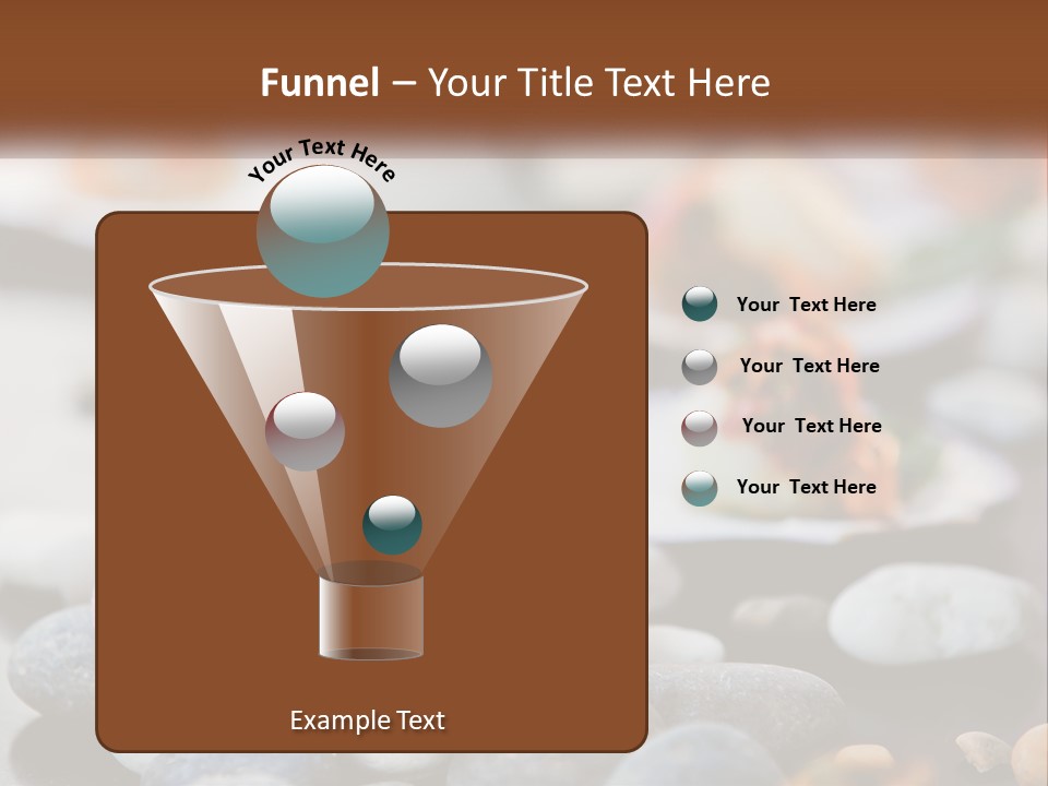 Cityscape Abstract Globe PowerPoint Template