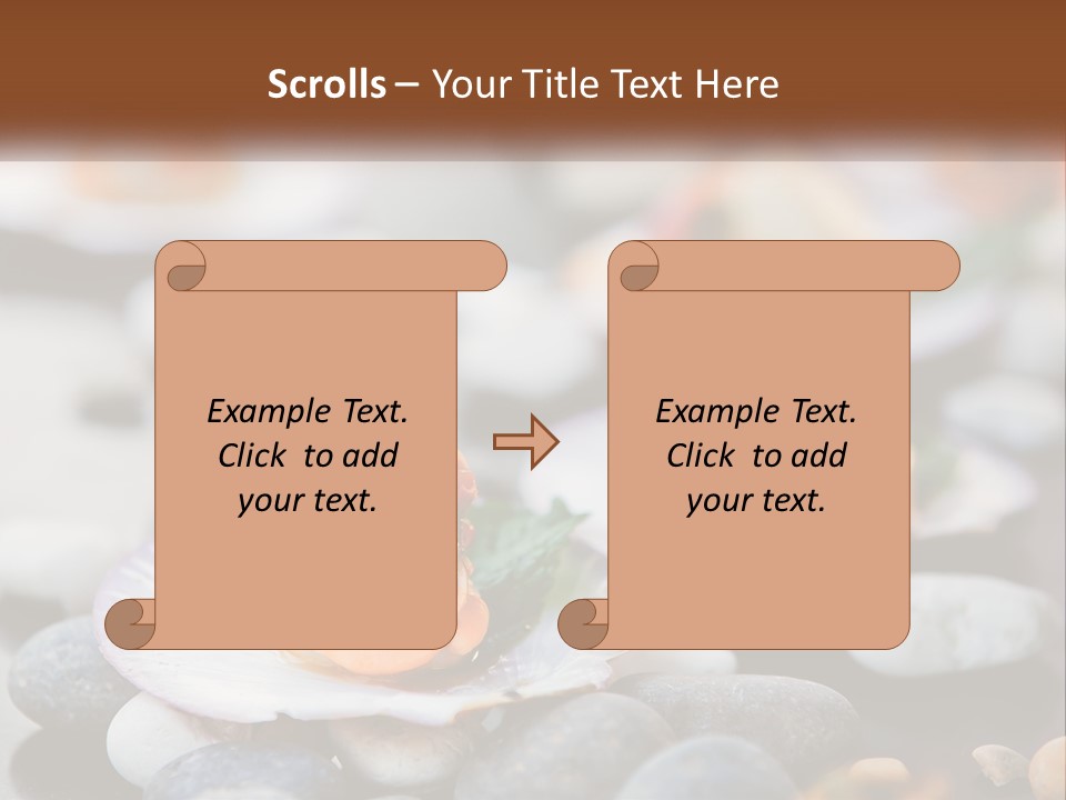 Cityscape Abstract Globe PowerPoint Template