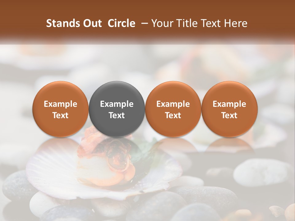 Cityscape Abstract Globe PowerPoint Template