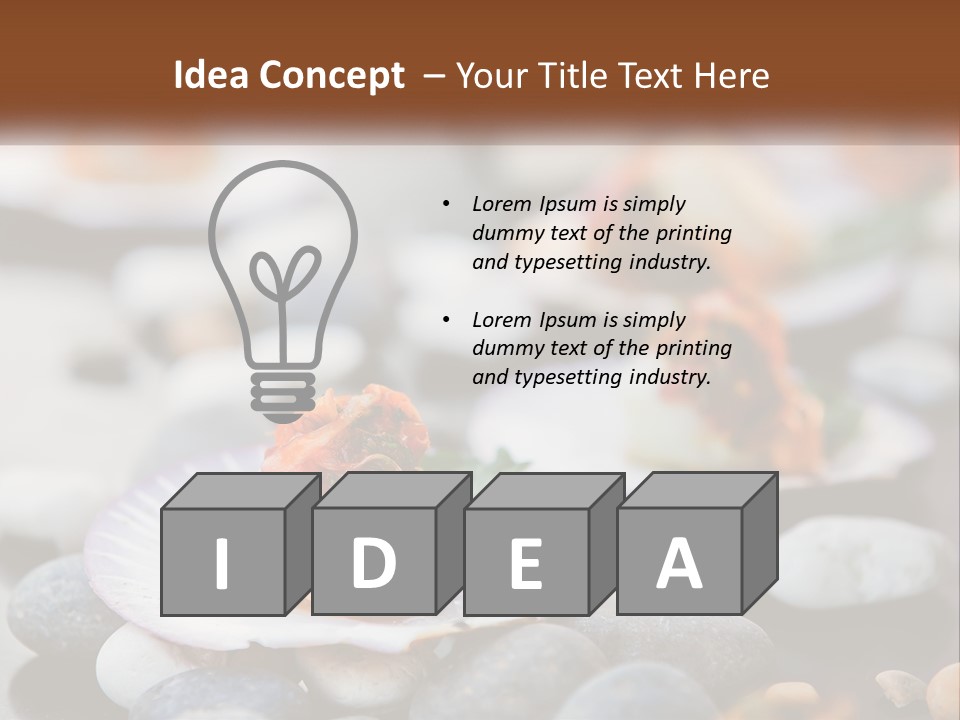 Cityscape Abstract Globe PowerPoint Template