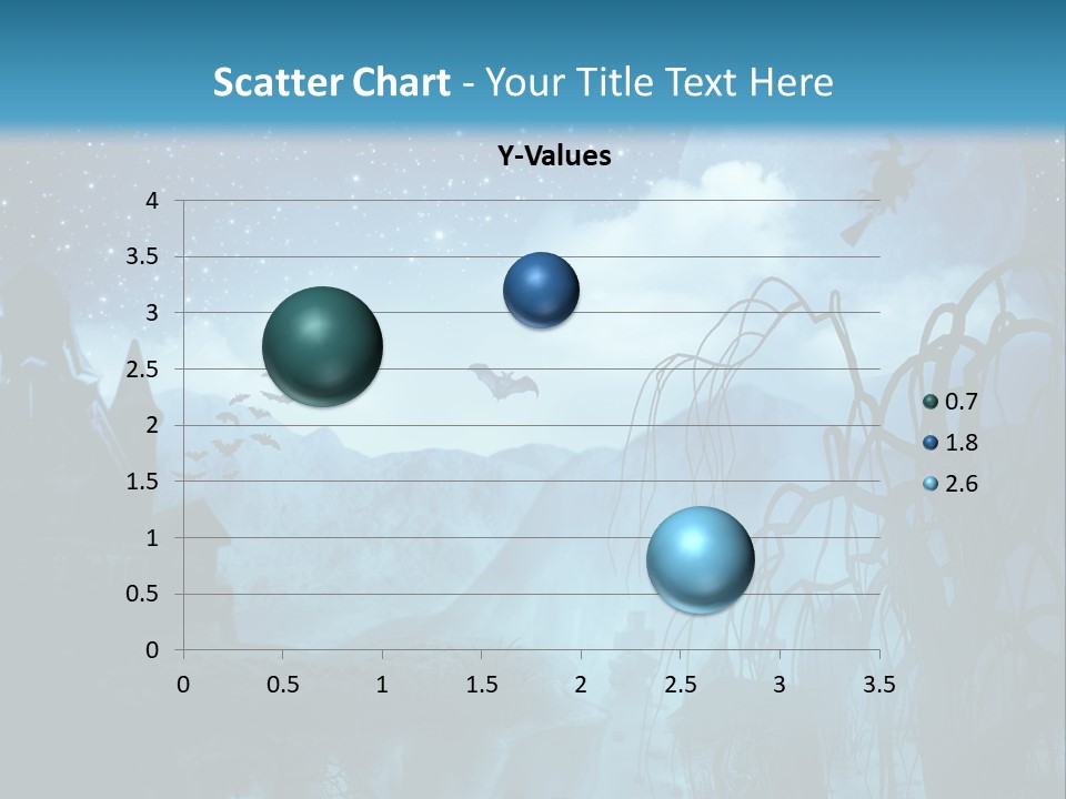 Black Background Cityscape PowerPoint Template
