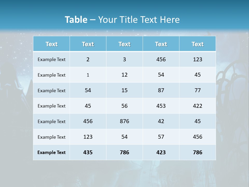 Black Background Cityscape PowerPoint Template