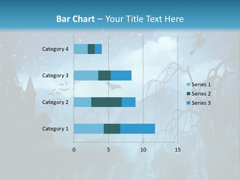 Black Background Cityscape PowerPoint Template