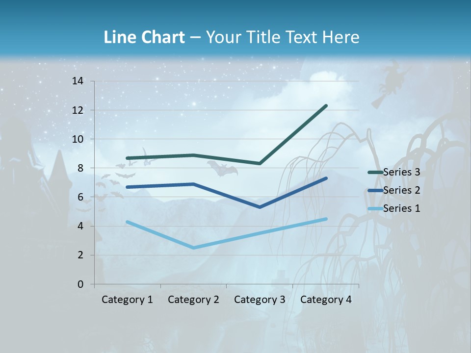 Black Background Cityscape PowerPoint Template