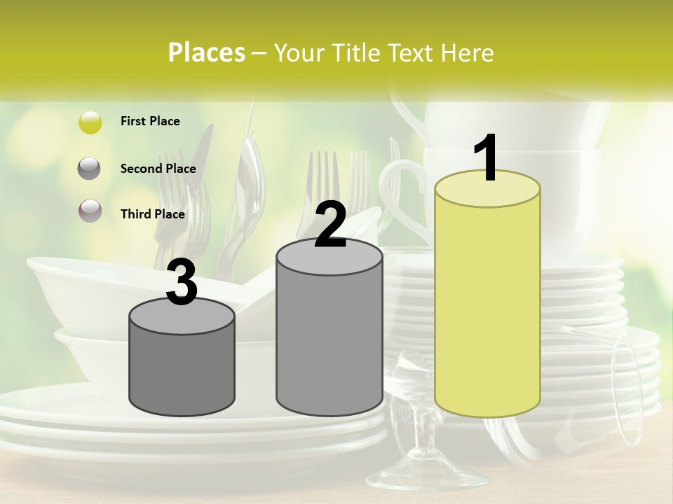 Grey Design Skyscraper PowerPoint Template