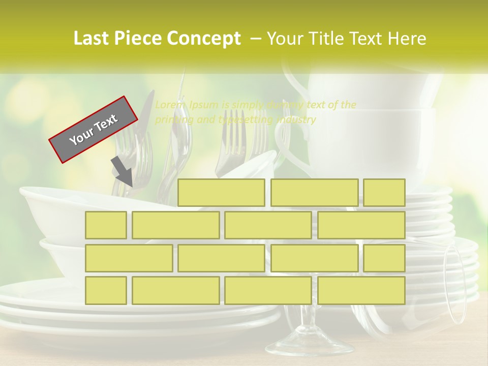 Grey Design Skyscraper PowerPoint Template