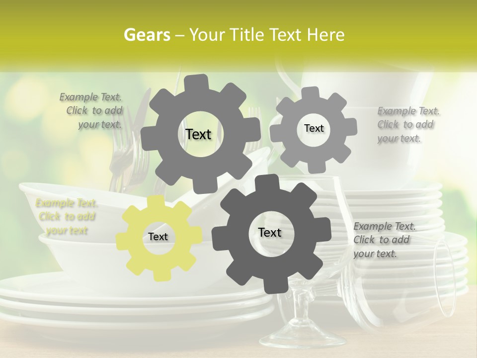 Grey Design Skyscraper PowerPoint Template