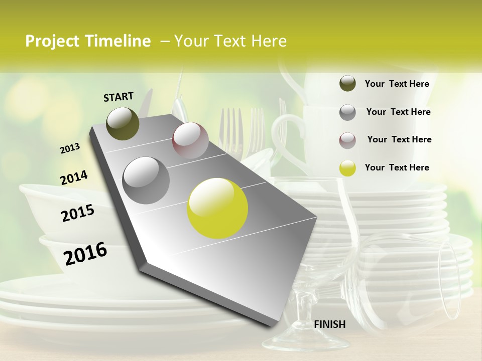 Grey Design Skyscraper PowerPoint Template