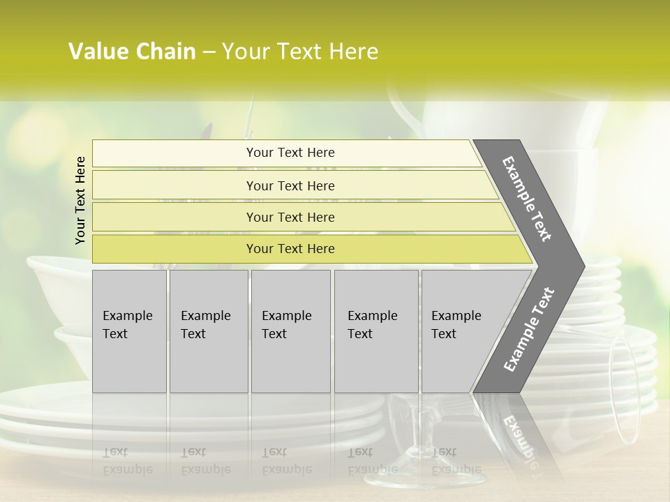 Grey Design Skyscraper PowerPoint Template