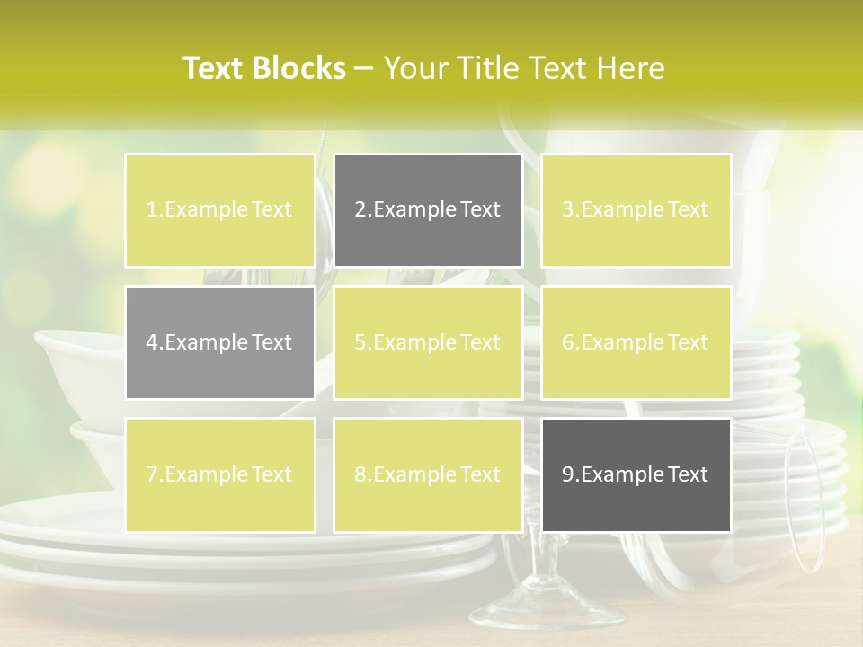 Grey Design Skyscraper PowerPoint Template