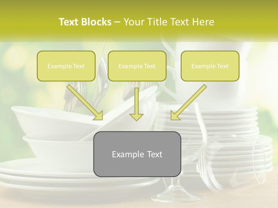 Grey Design Skyscraper PowerPoint Template