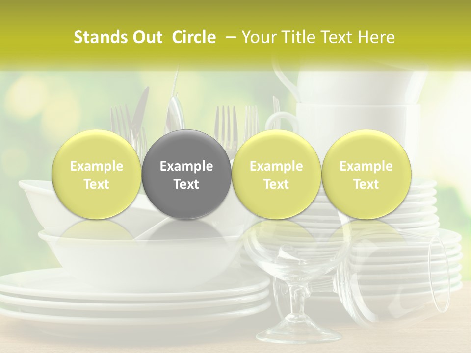 Grey Design Skyscraper PowerPoint Template
