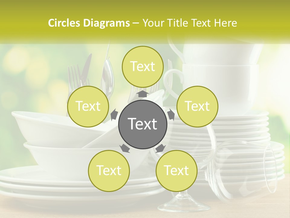Grey Design Skyscraper PowerPoint Template