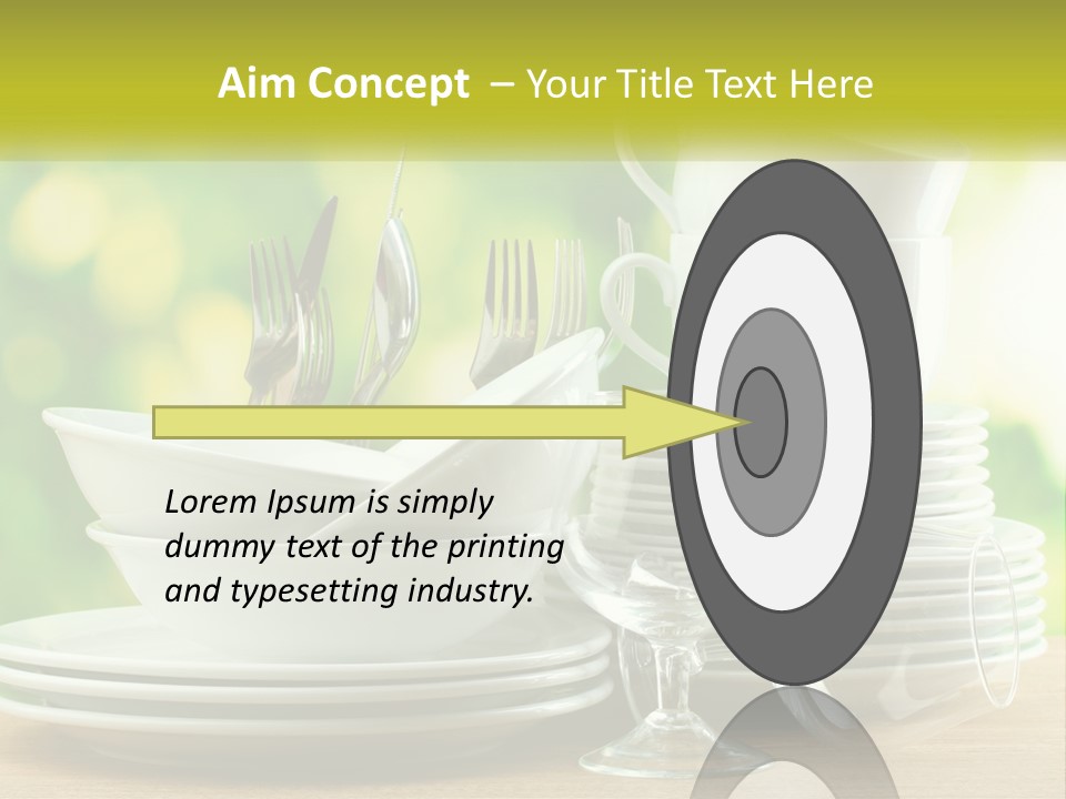 Grey Design Skyscraper PowerPoint Template