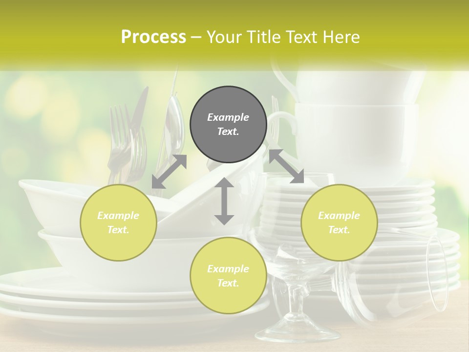 Grey Design Skyscraper PowerPoint Template