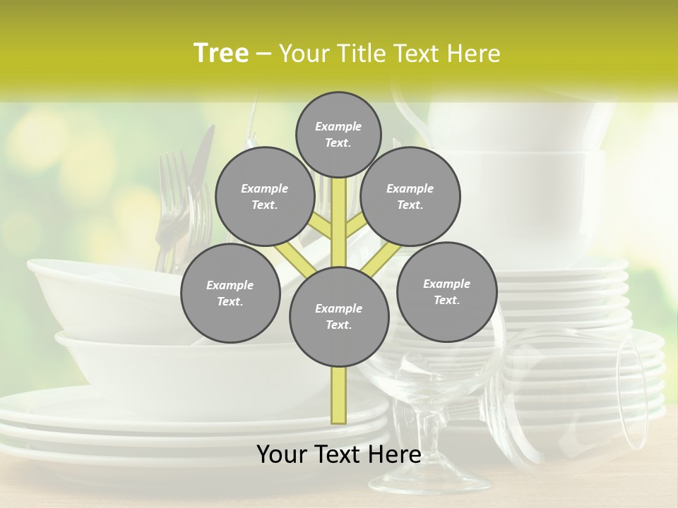 Grey Design Skyscraper PowerPoint Template
