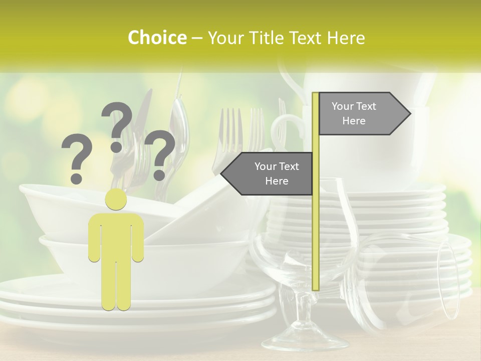 Grey Design Skyscraper PowerPoint Template