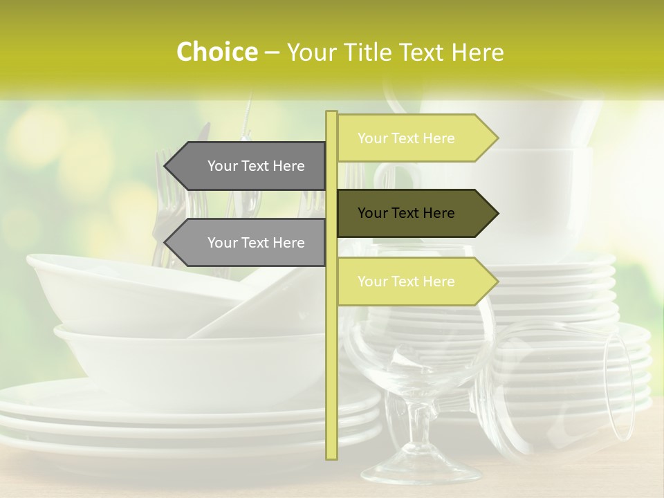 Grey Design Skyscraper PowerPoint Template