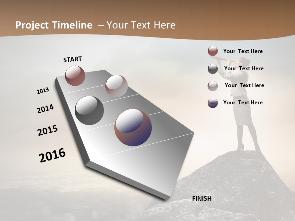 Render Global Sphere PowerPoint Template
