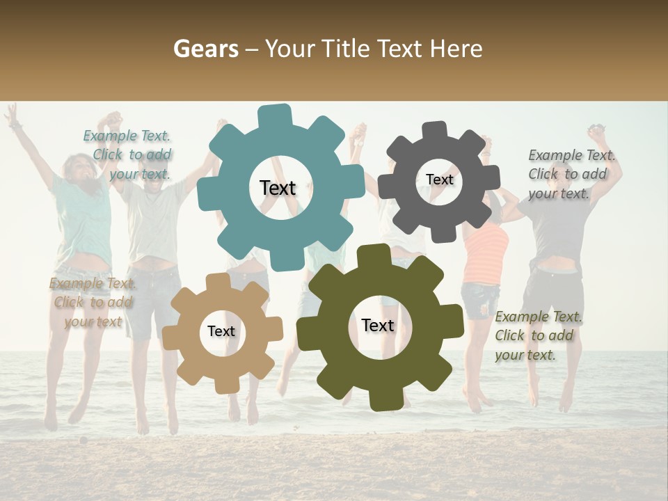 Earth Global Grey PowerPoint Template