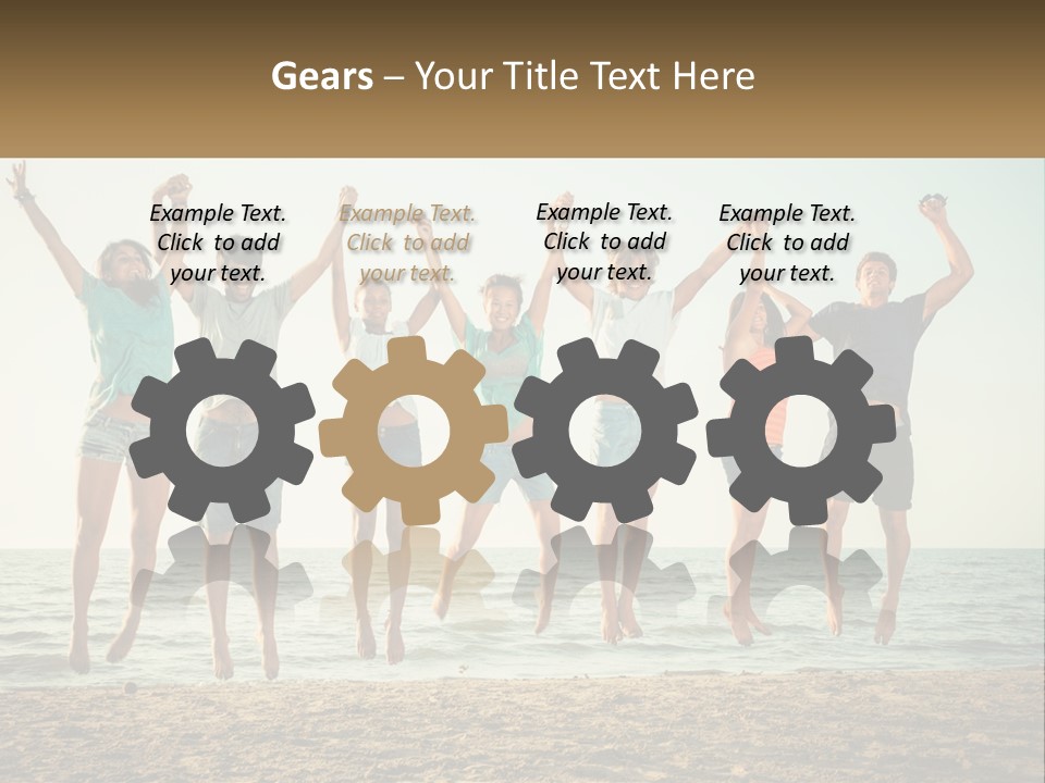 Earth Global Grey PowerPoint Template