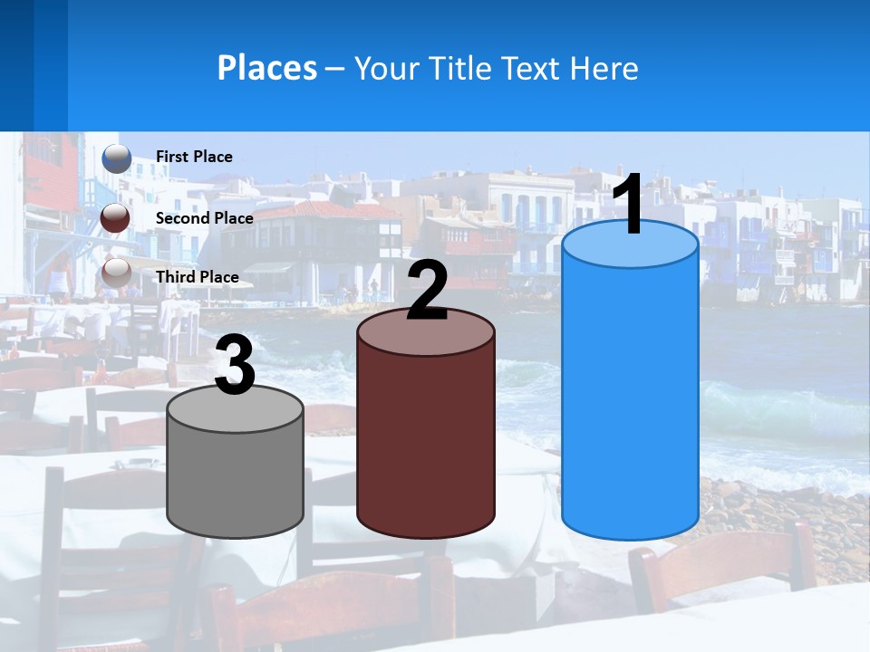 Earth Skyscraper City PowerPoint Template
