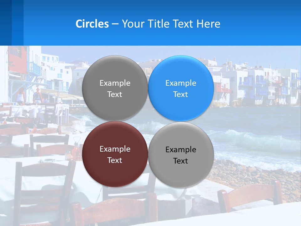 Earth Skyscraper City PowerPoint Template