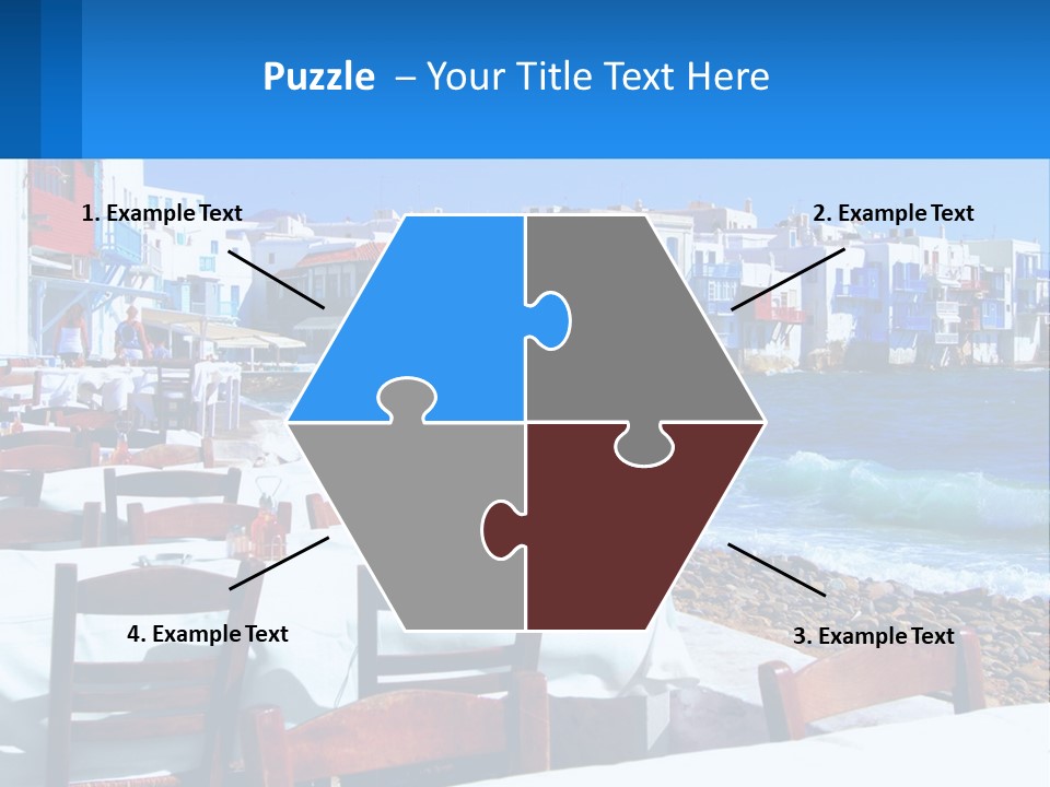 Earth Skyscraper City PowerPoint Template