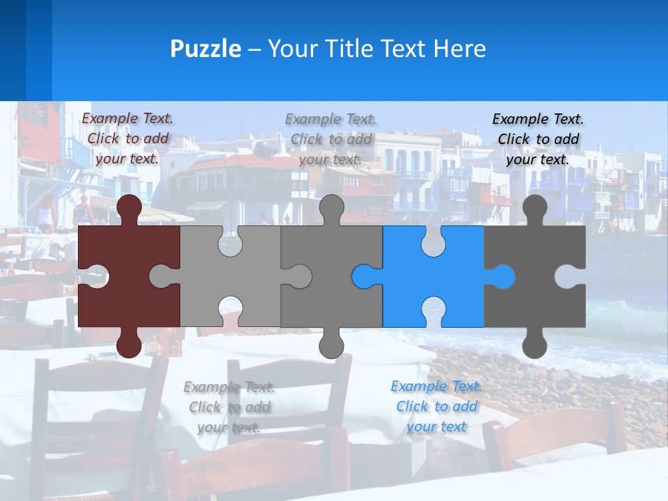Earth Skyscraper City PowerPoint Template