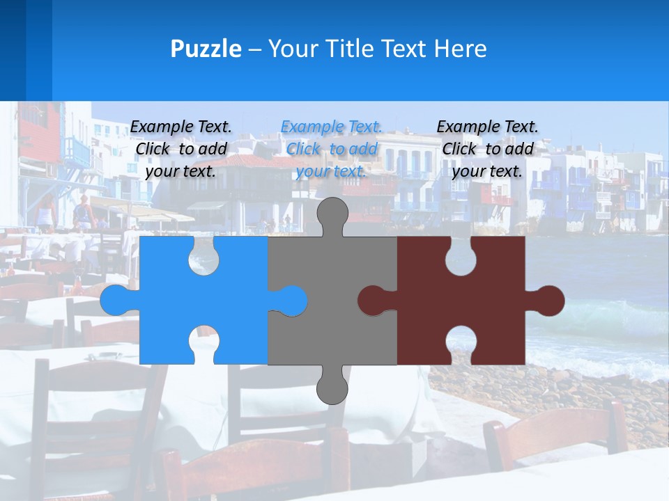 Earth Skyscraper City PowerPoint Template