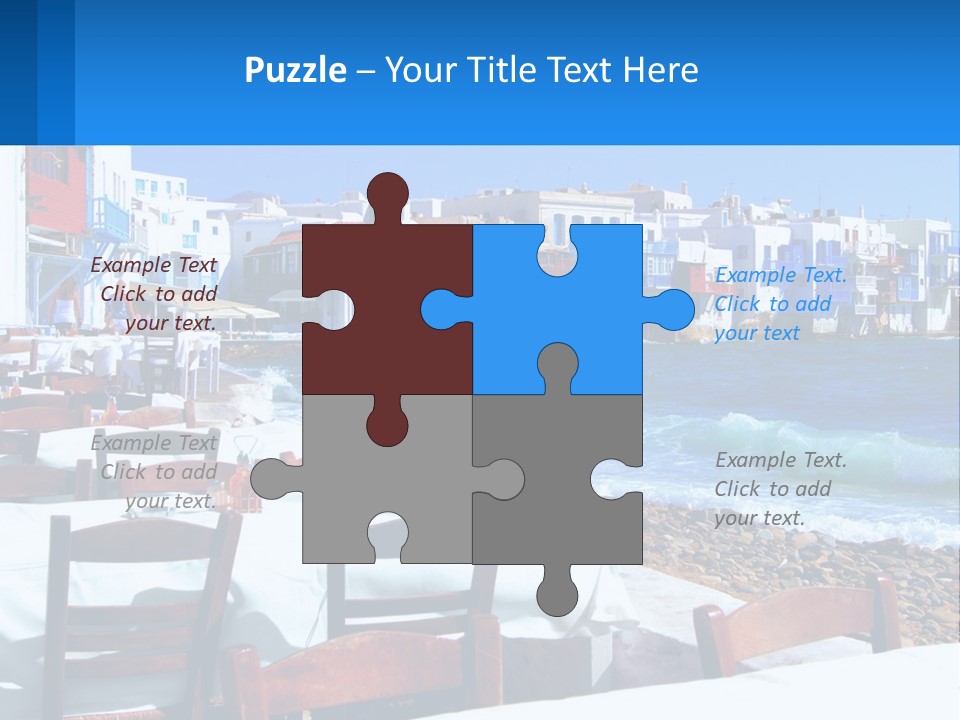 Earth Skyscraper City PowerPoint Template