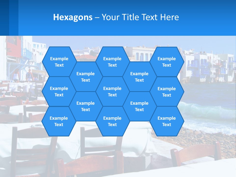 Earth Skyscraper City PowerPoint Template