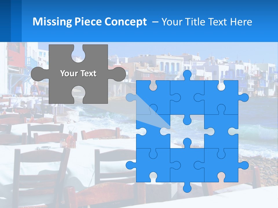 Earth Skyscraper City PowerPoint Template