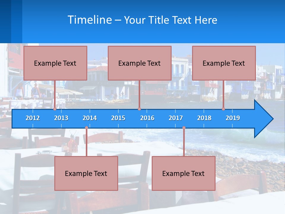 Earth Skyscraper City PowerPoint Template