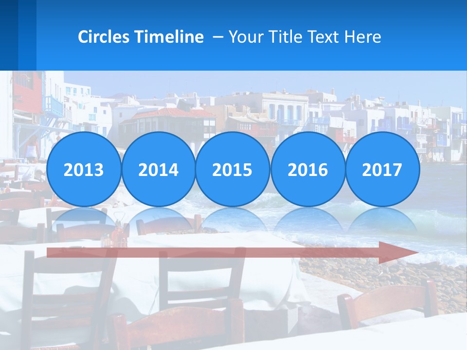 Earth Skyscraper City PowerPoint Template